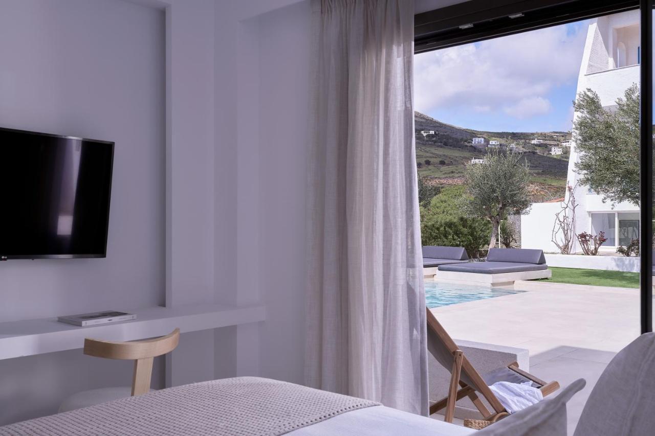 Isida Andros Hotel Áyios Pétros Exterior foto